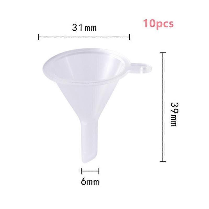 1/5/10pcs Small Plastic For Scent Diffuser Bottle Mini Liquid Funnels Cosmetic