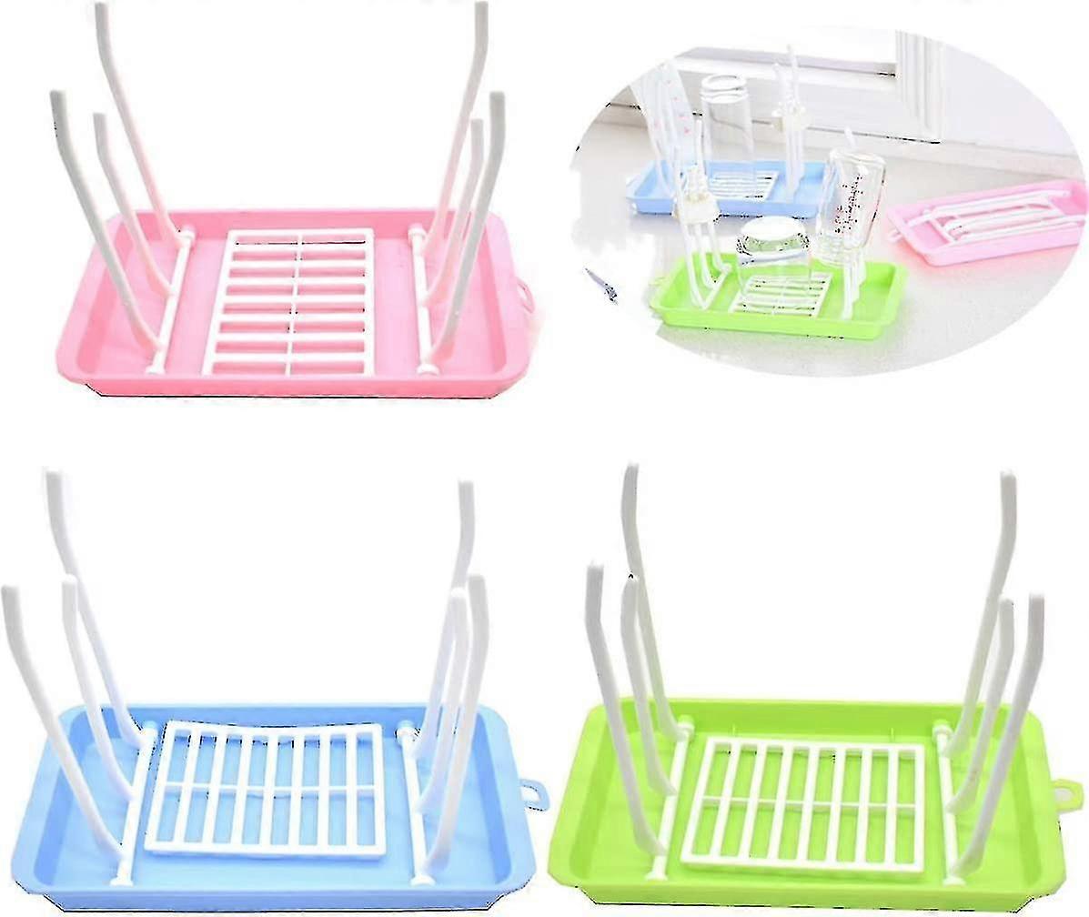 Multipurpose Collapsible Baby Bottle Dryer Space Saving Easy To Use Multiple Colors Plastic Bottle