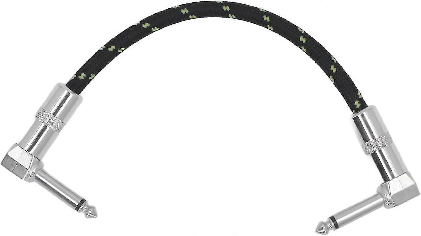 Electric Guitar Effect Cable Effect Connection Cable For Music Accessories (black) (1pcs)