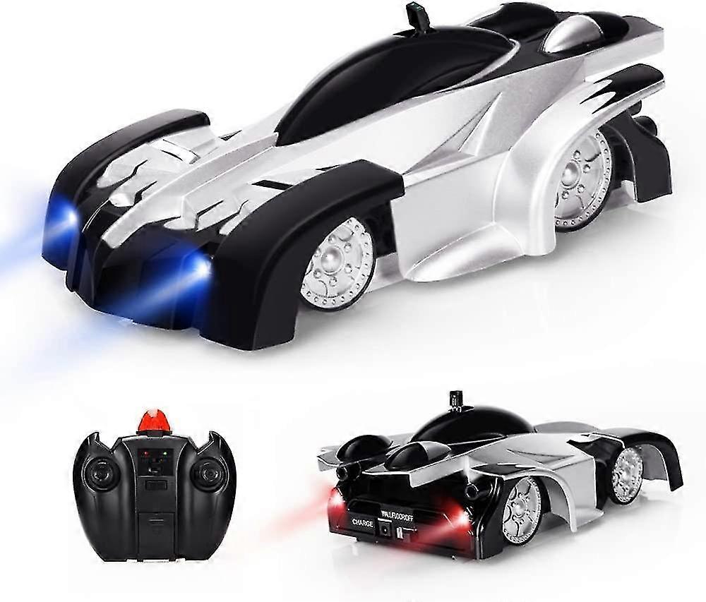 Fjernkontroll Bil Barn Leker Vegg Rc Bilspill Dual Modes 360rotation Gaver For Gutter Jenter Tenåring-svart