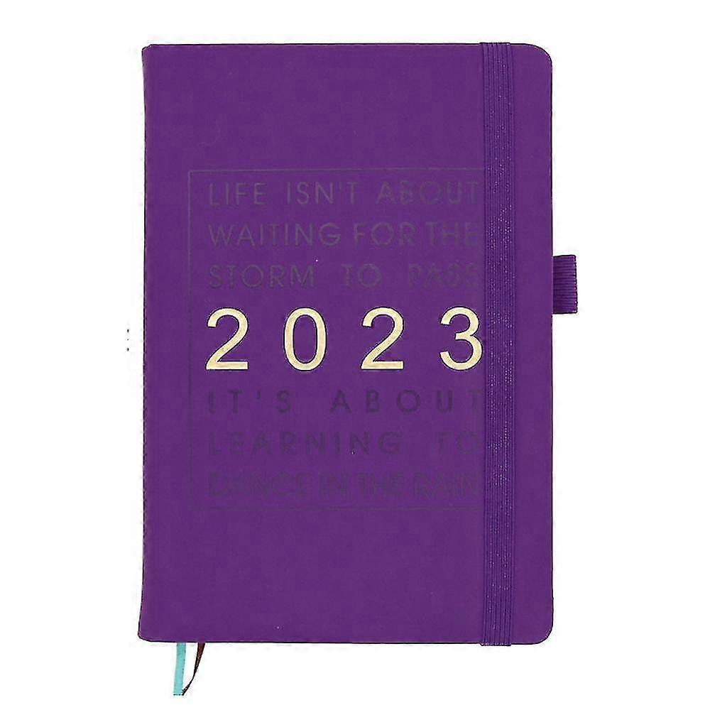 2023 Planner Weekly And Monthly, Inner Pocket + Elastic Closure + Pen Loop + Bookmarks, Daily Organizer