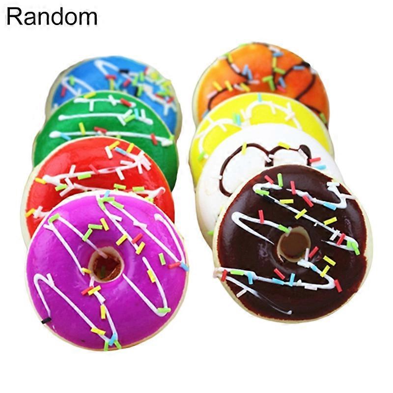 Simulation Donut Squeeze Toy Slow Rising Kids Adult Stress Relieve Squishy Decor KAESI