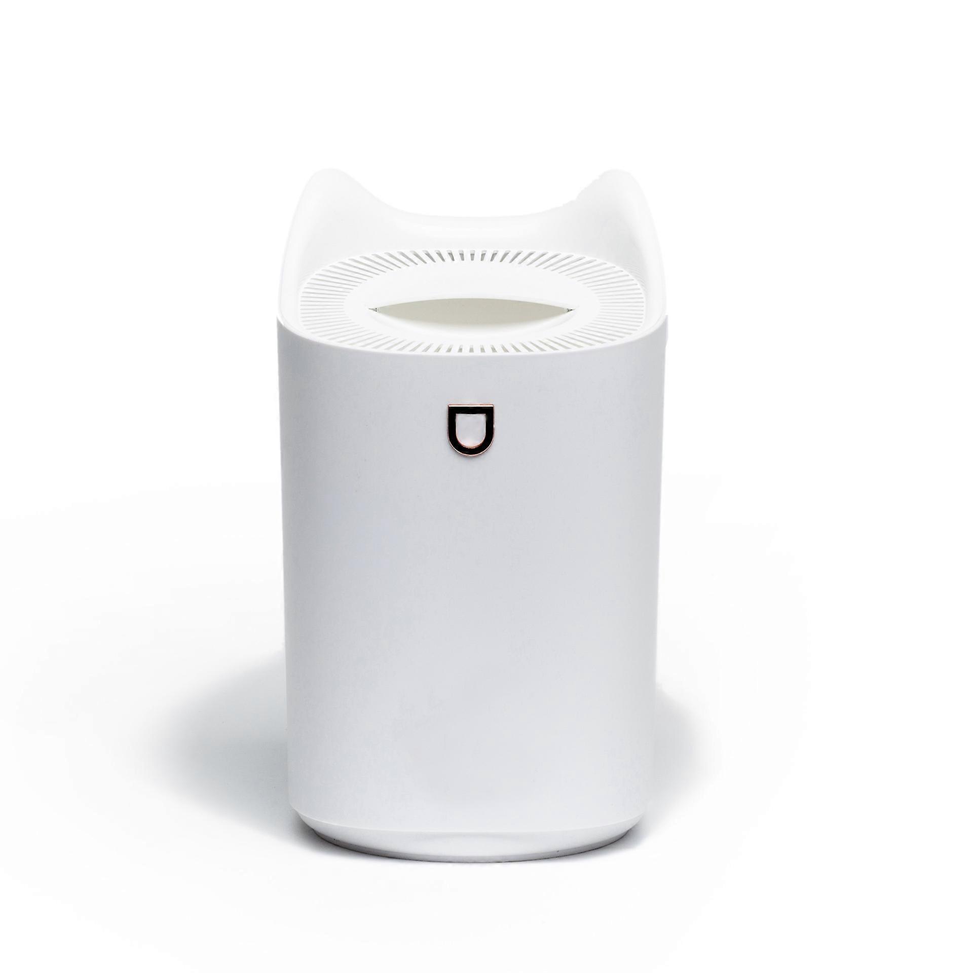Ultra-quiet 3L USB air humidifier with 7 LED colors and 2 spray holes, up to 24-48 hours of continuous operation for home, yoga, office