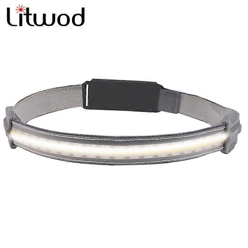 YD-33 SMD2835 Led Built-in Battery Rechargeable Headlight White & Red Lighting for Camping Working Headlamp Head Waterproof Lamp