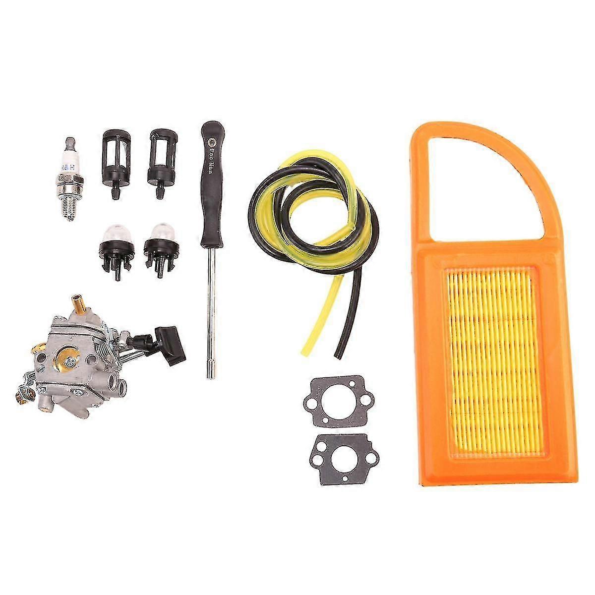 BR 600 Carburetor Air Filter Fuel Carb Repower Kit for Sthil BR500 BR550 BR600 Backpack Blower Leaf Blower Parts -A6