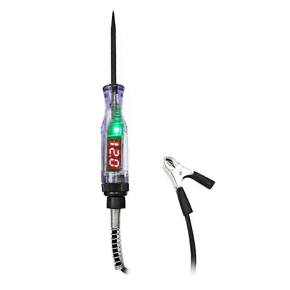6 V 12 V 24 V Portable Car Automotive Electric Digital Display Circuit Tester Car Truck Circuit Prob