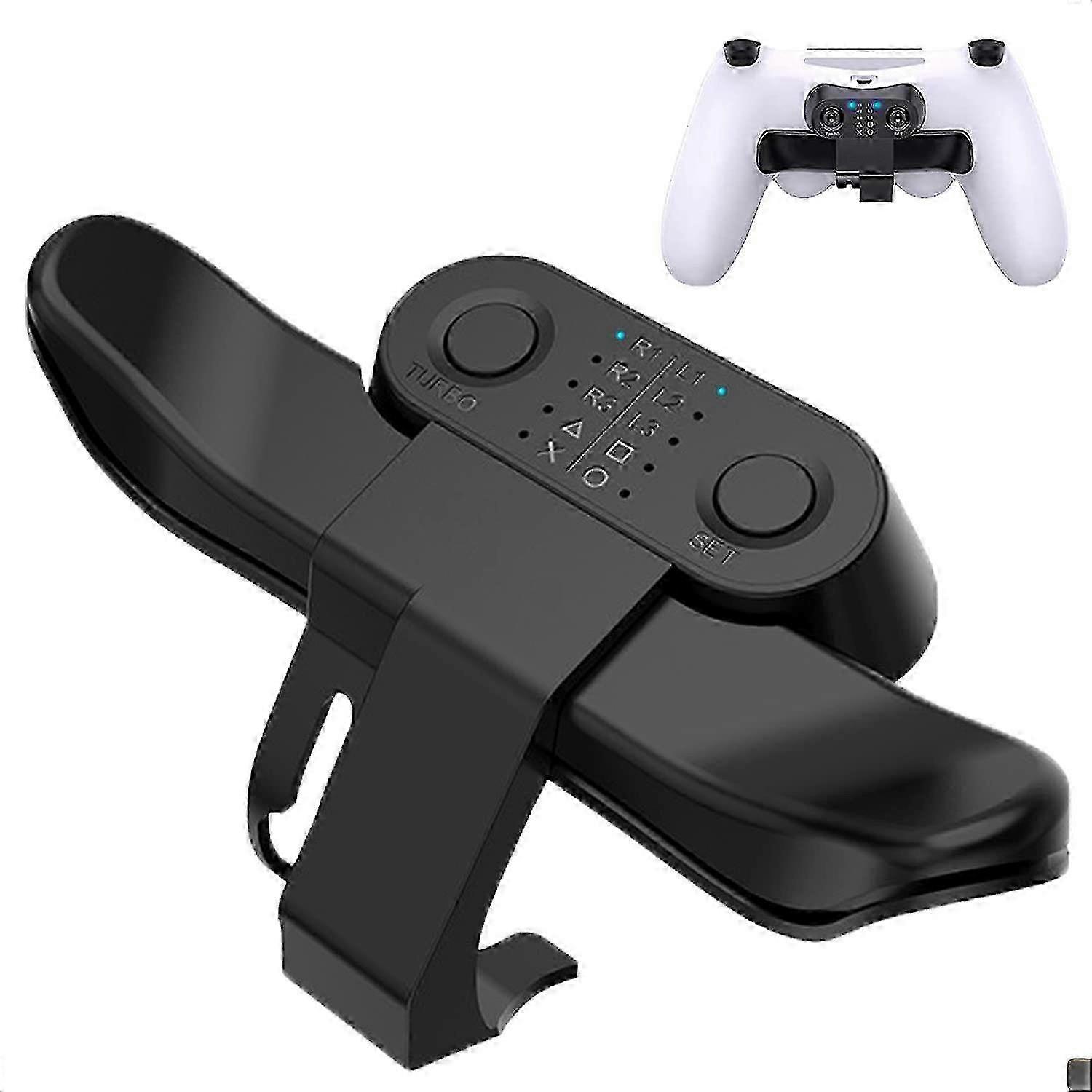 WJTG  Paddles For Ps4 Controller, X-gun Back Button Attachment For Playstation 4, Controller Paddles For Ps4, Turbo Function/memory Function/plug And 