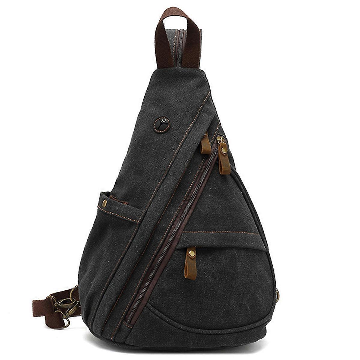 Borsa a tracolla in tela - zaino a tracolla da uomo e da donna zaino casual