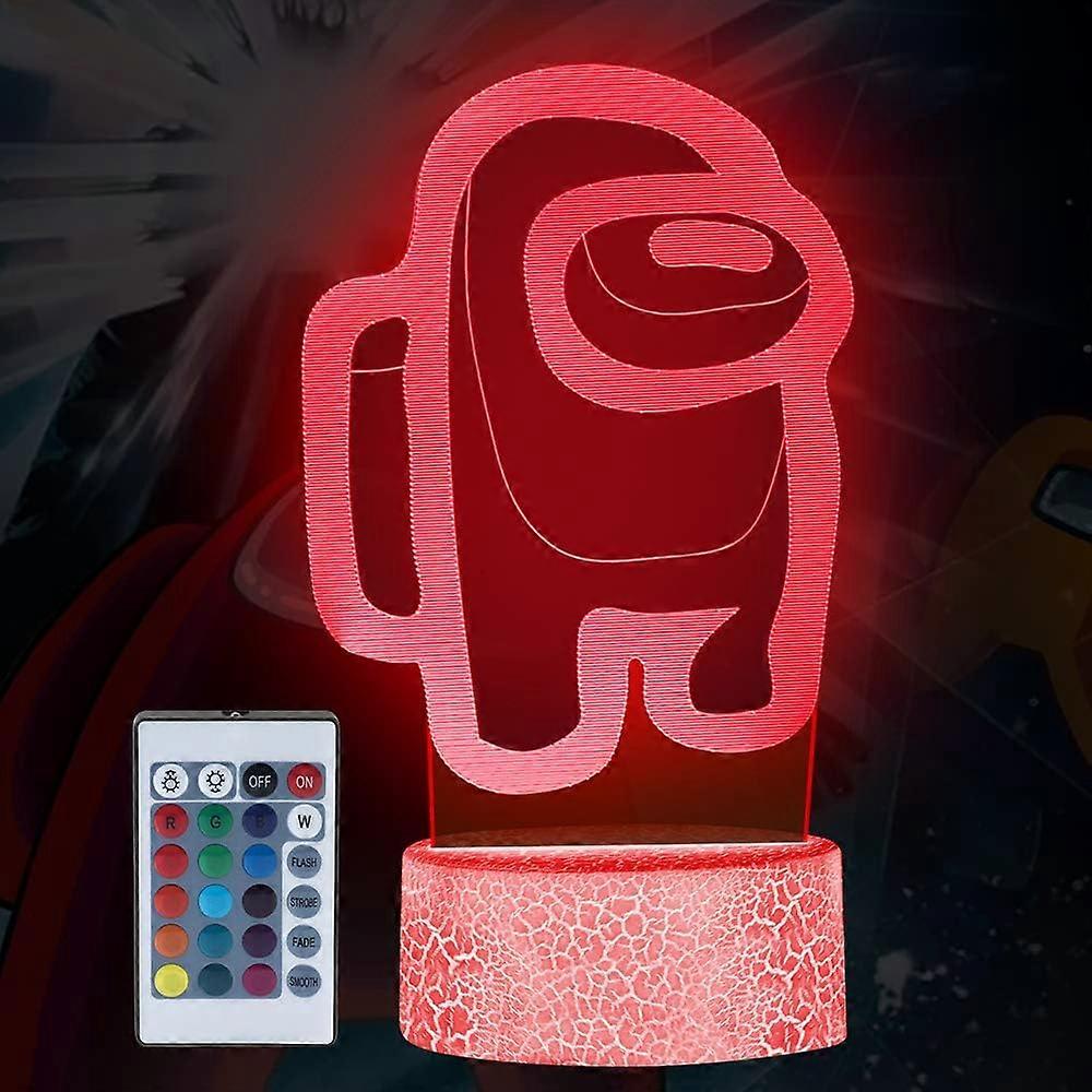 Creative Gift Visual Stereoscopic LED Colorful Night Light