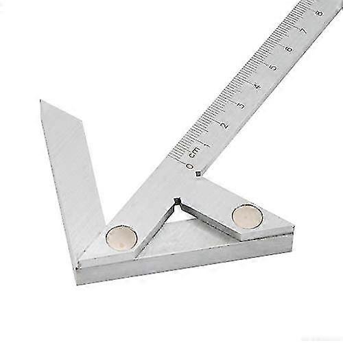Square Centering Gauge, Center Gauge Ruler, Angle Measuring Tools, Precision Centering, 100 X 70 Mm