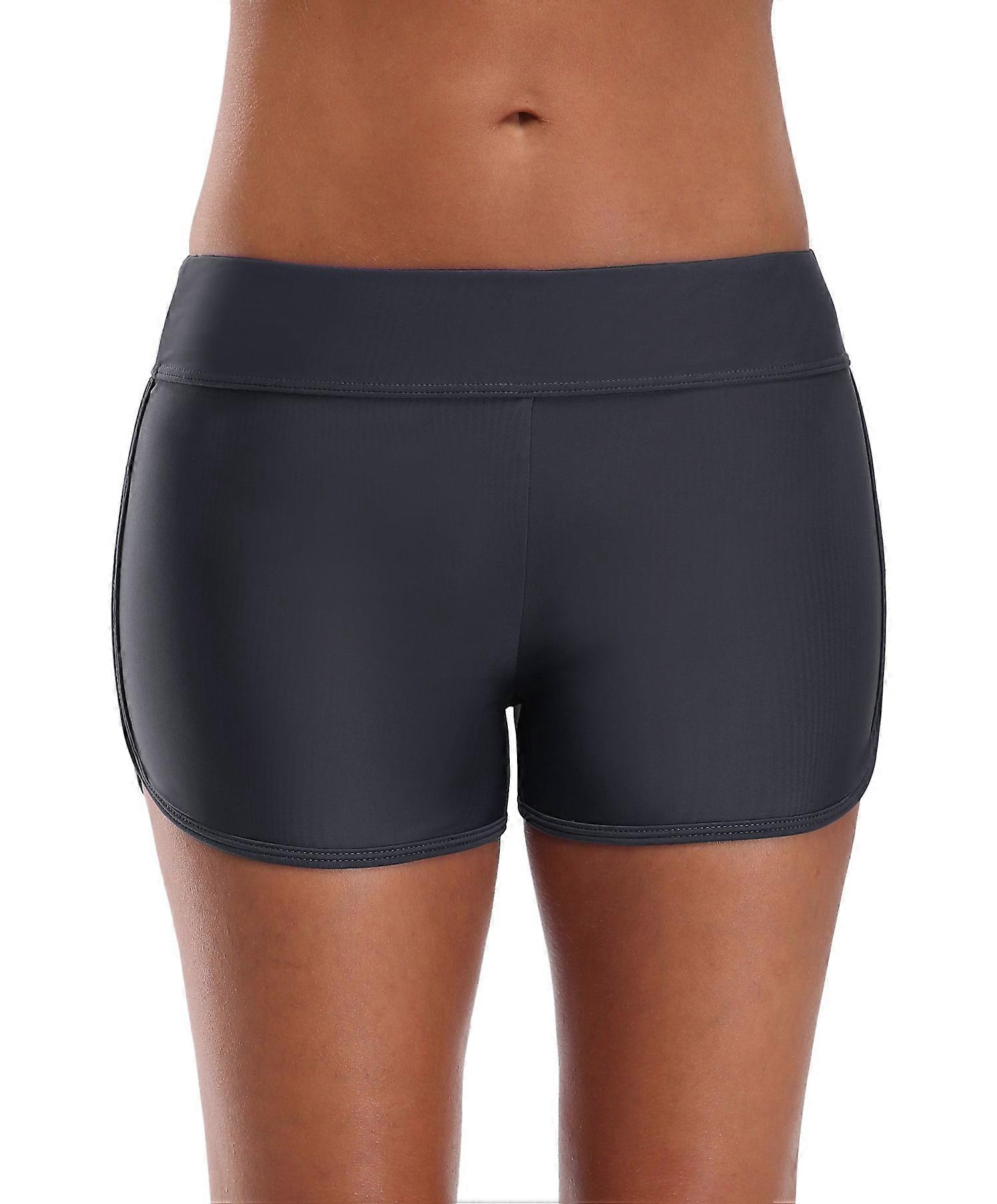 Charmo női fürdőruha alsó haskontroll úszónadrág tömör úszónadrág XL