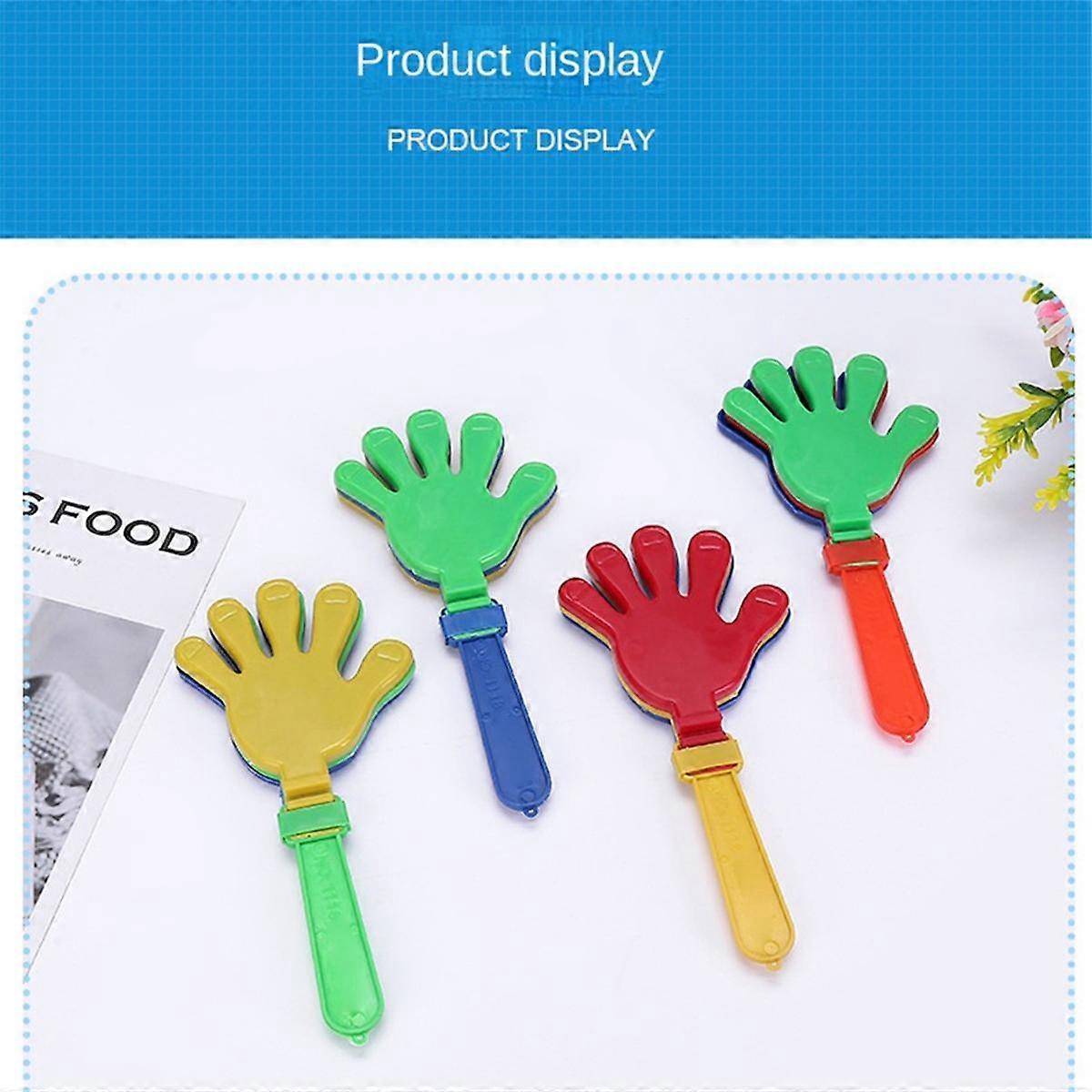 Cheerleading Cheering Clapping Props Plastic Clapping Props Clapping Hands (Random Colors)