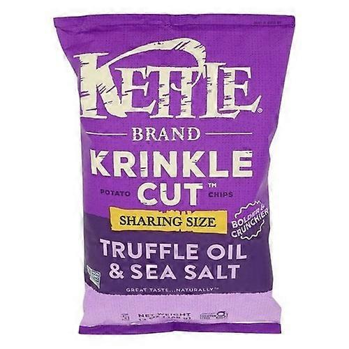 كيتل فودز كرينكل ، رقائق البطاطس المقطوعة ، زيت الكمأة وملح البحر ، 13 أونصة (علبة 9)