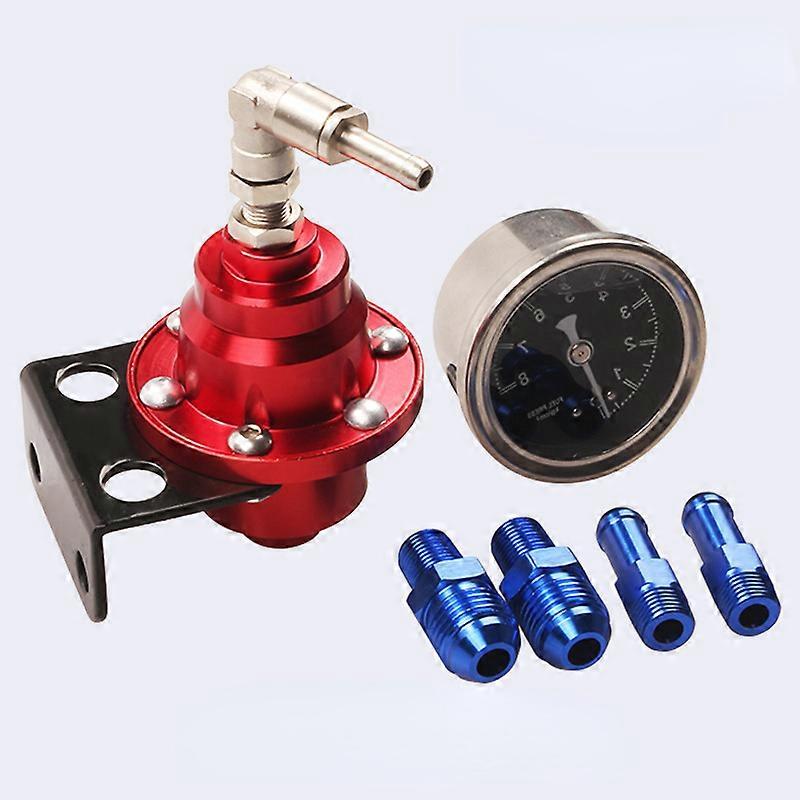 Auto umgerüstetes einstellbares Kraftstoffdruckregelventil, Kraftstoffkompressor-Druckregler mit Messgerät