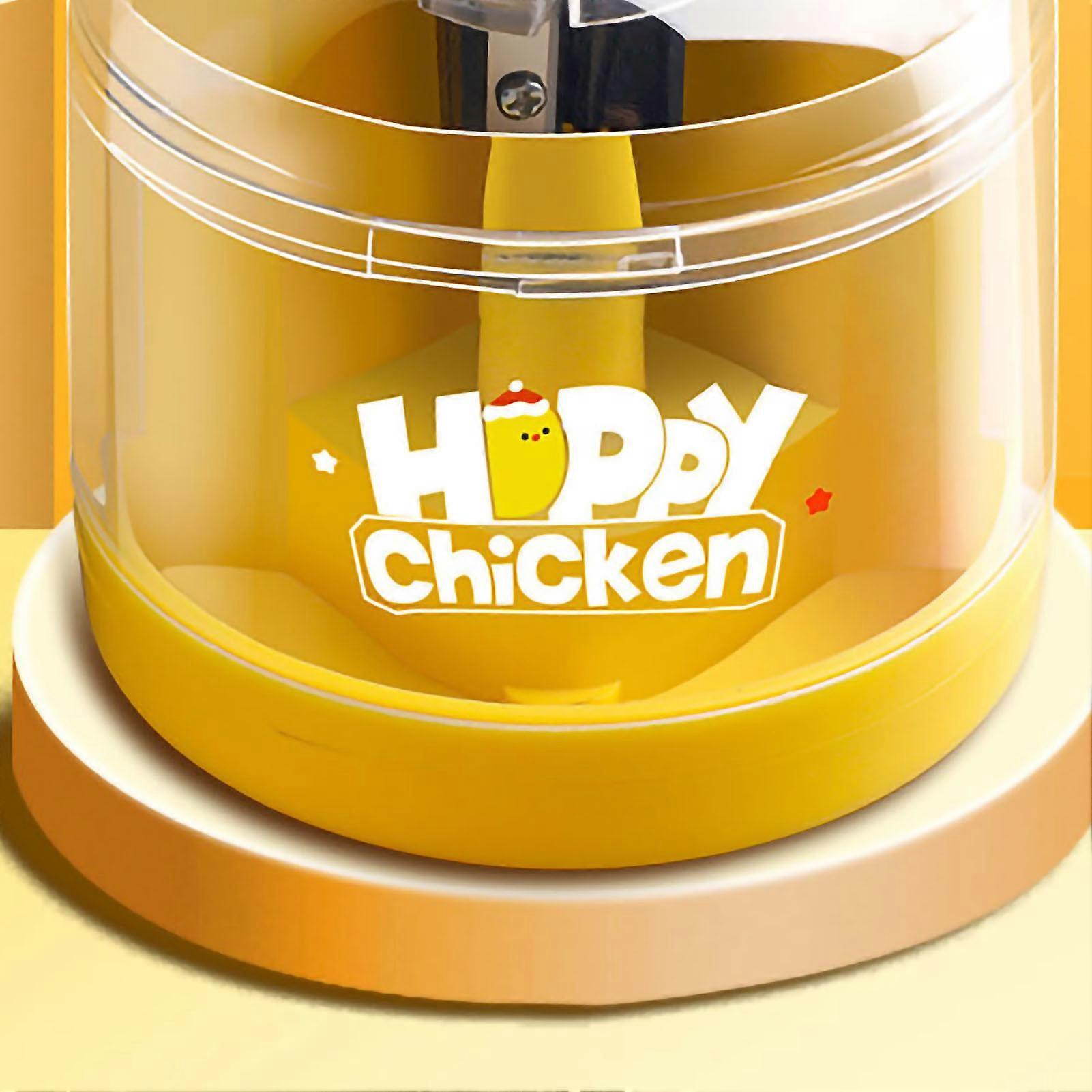 Automatic Electric Pencil Sharpener Yellow Duck Nonslip Pad for Home School Office