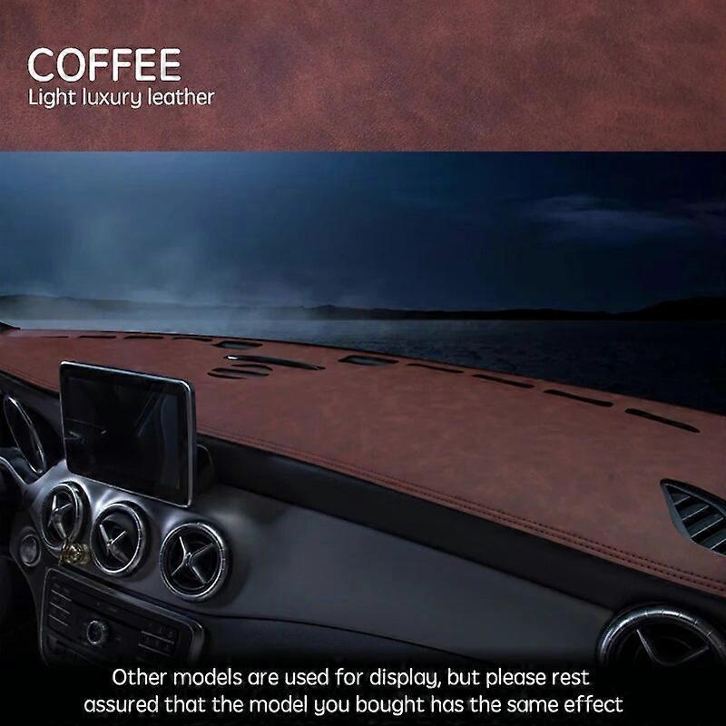 För Honda XR-V XR V XRV 2023 Bil Instrumentbräda Undvik Ljusdyna Instrumentplattform Skrivbordsskydd Bilöverdrag Matta Anti-Slip Mattor