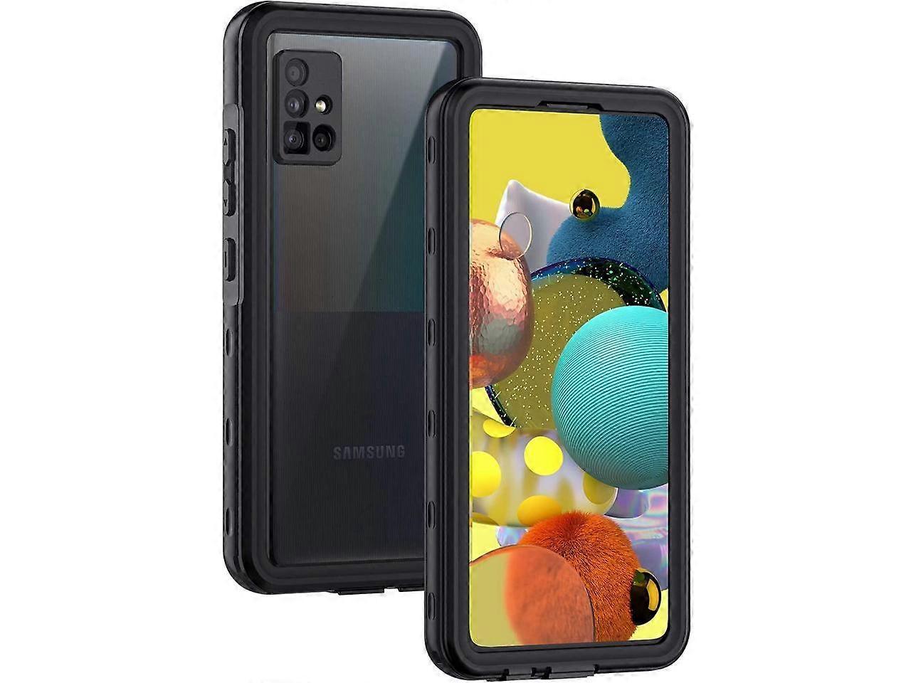 Samsung Galaxy A51 5G Case, IP68 Waterproof Shockproof Case with Built-in Screen Protector Full Body Underwater Protective Clear Cover for Samsung A51