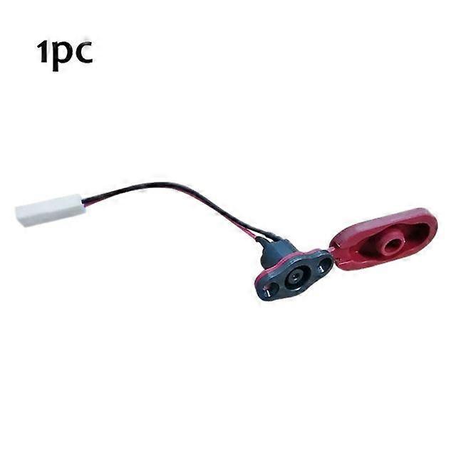 1/2pcs For /Mijia M365 Electric Scooter Accessories Scooters Parts Chargings Port Charging Hole Cover with Charging Cable