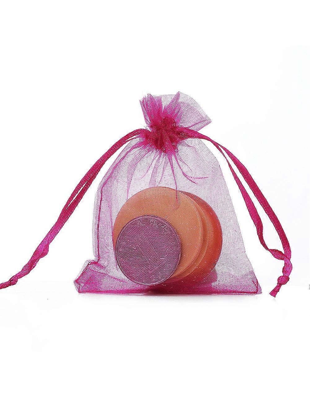 Mesh Gift Wrap Bags with Drawstring, 20 Pcs Organza Bag Wedding Pouches 20X30cm