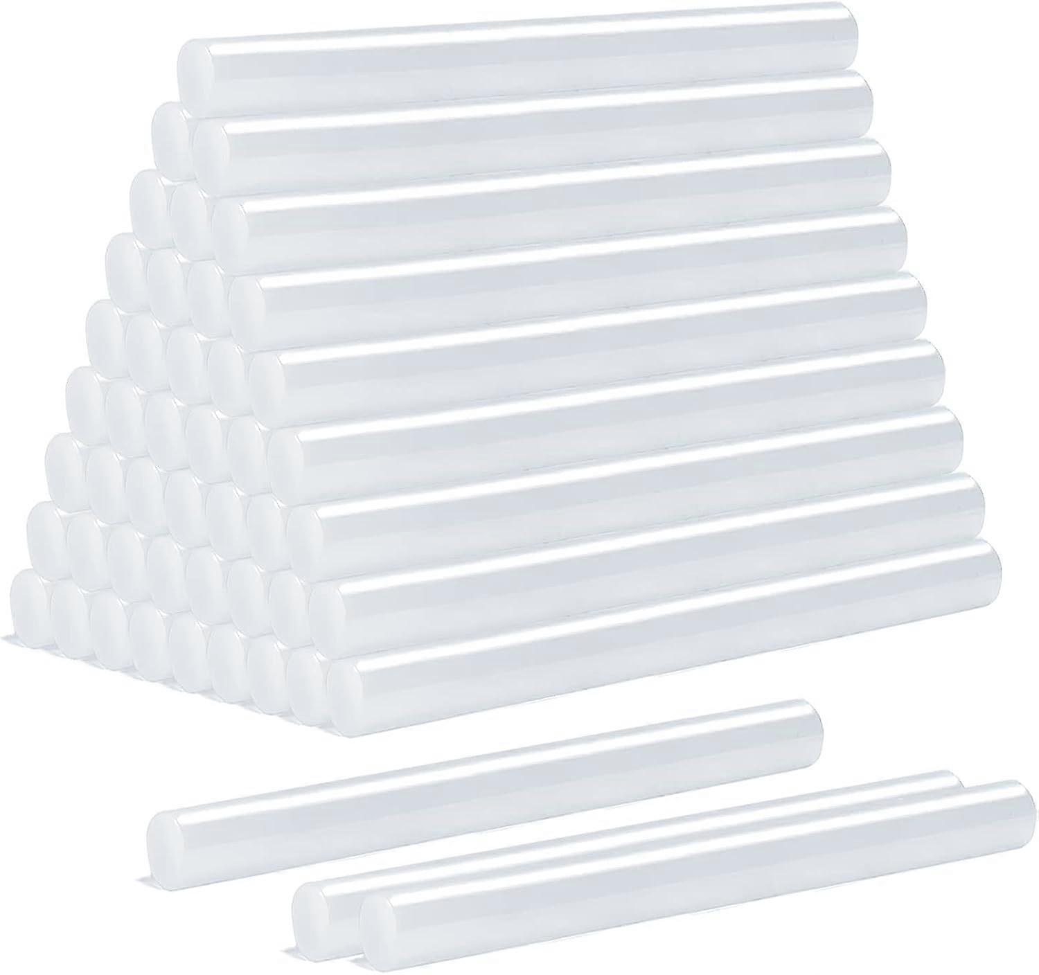 50pcs Hot Glue Sticks, Glue Sticks for Glue Gun, Strong Adhesive Hot Glue Gun Sticks for DIY Art Craft