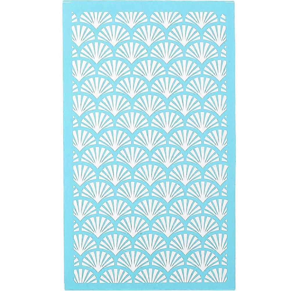 1 Sheet Silk Screen Stencil Polymer Clay  Stencils Clay Crafting Stencil Silk Screen Template
