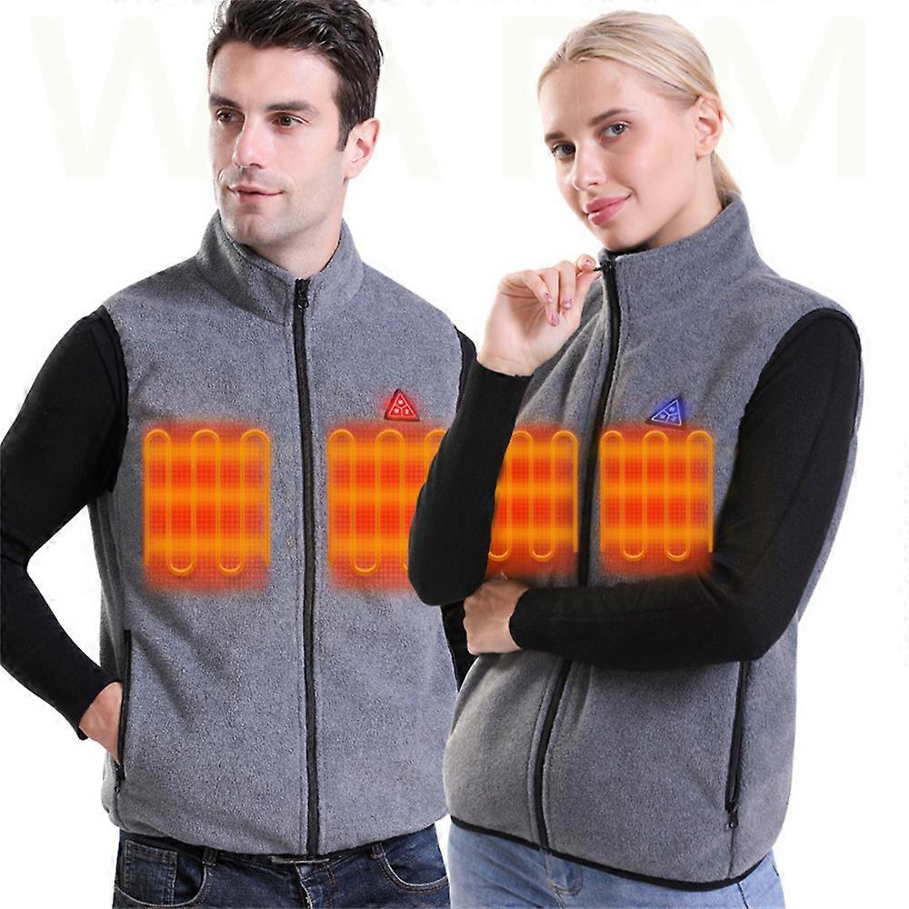 Lightweight Heated Vest for Men Women, Winter Vest with 3 Heating Levels