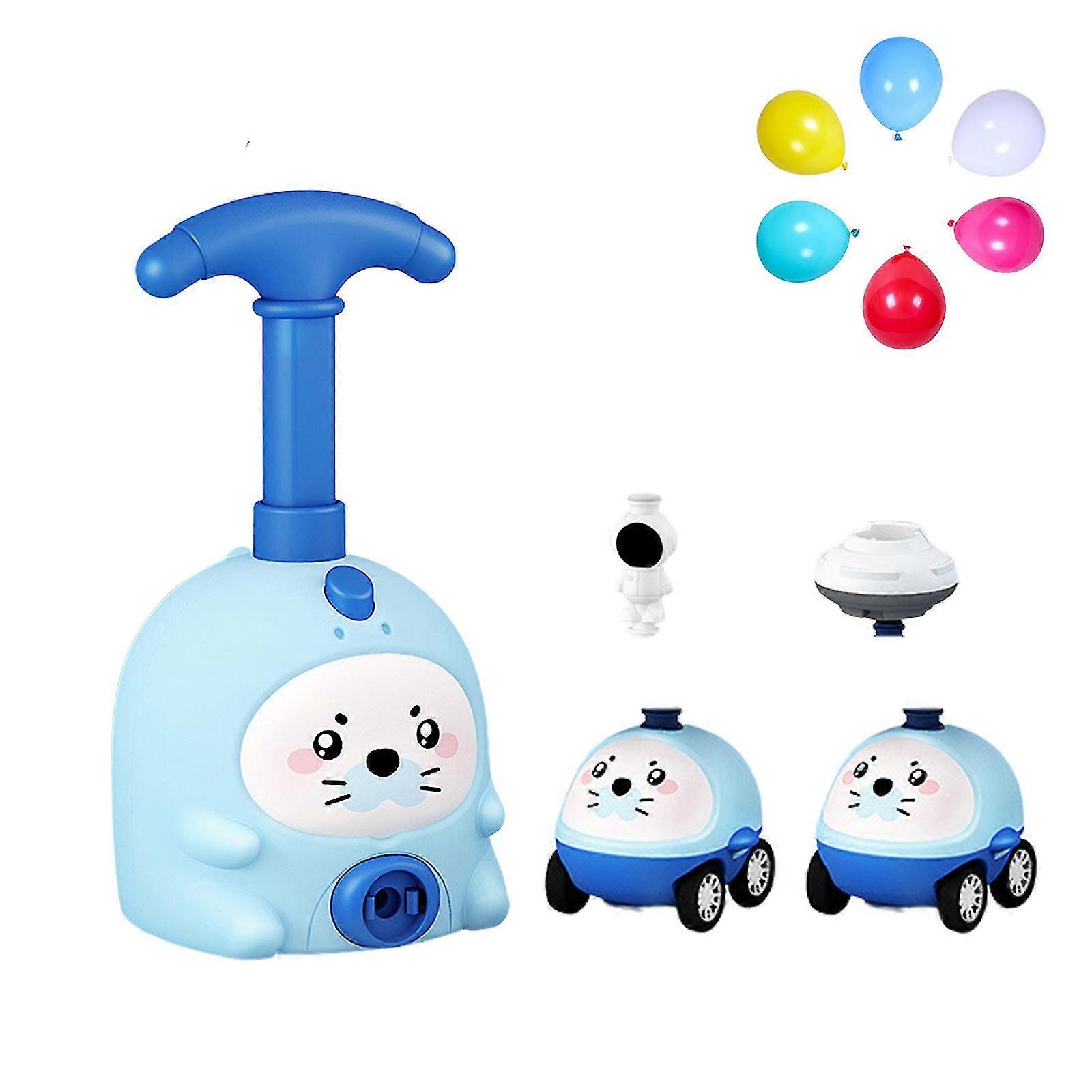 Educational Air-powered Car Toy With Flying Balloons - Safe And High Quality Kids' Puzzle Set