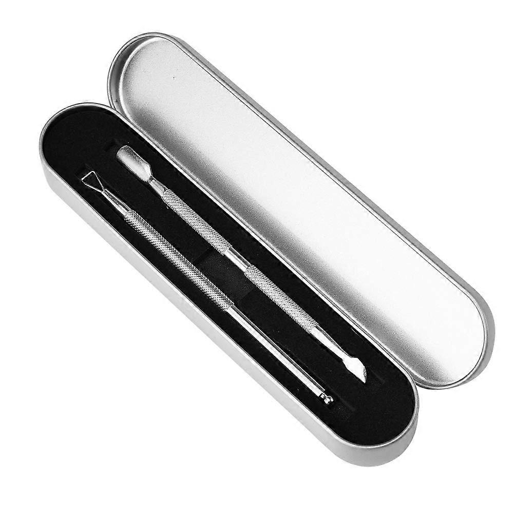 Gel Nail Polish Remover Tool, Double Head Cuticle Pusher Spoon Tool