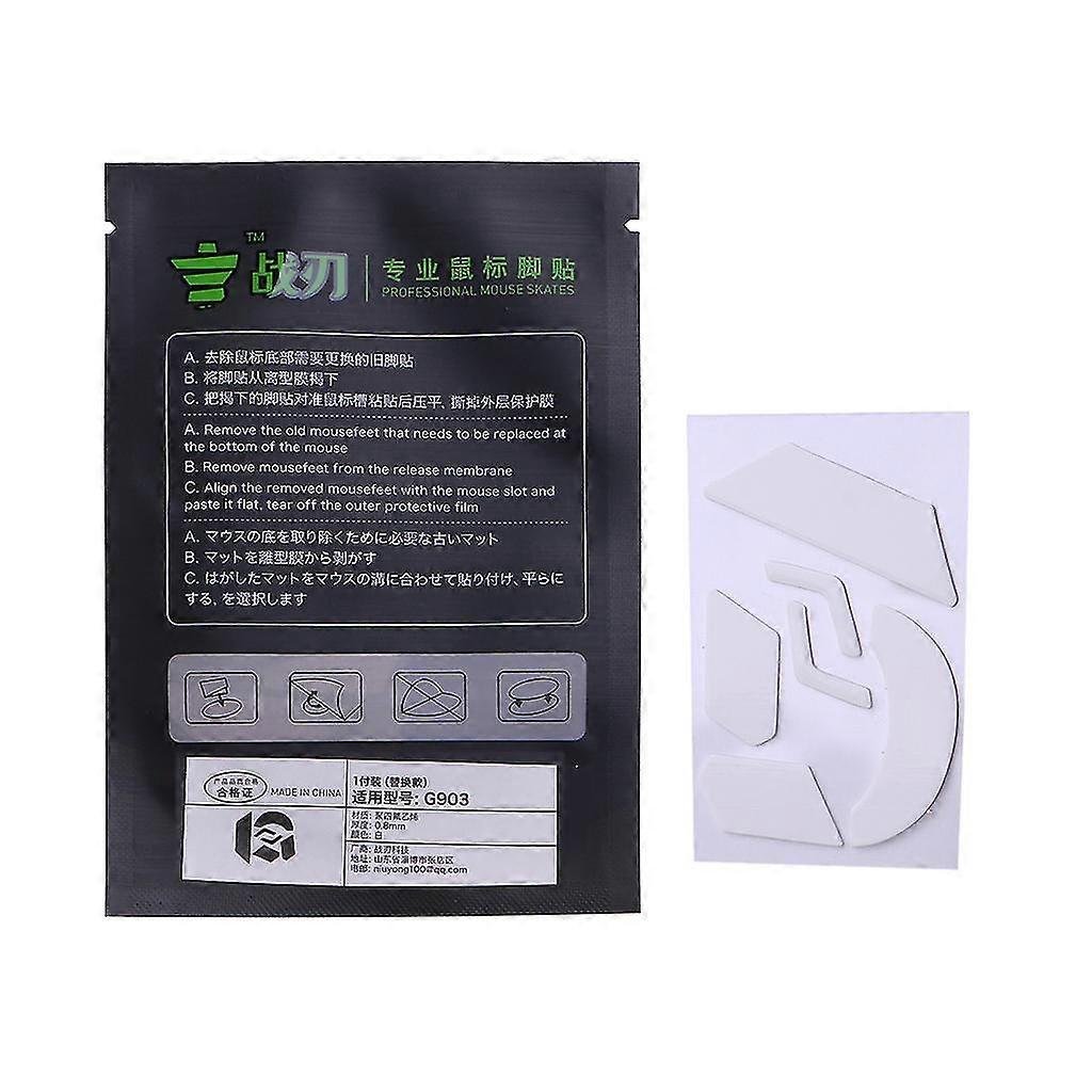 Mouse Skate Stickers Pad Mouse Feet Replacement For Logitech G903 G900 Mouse