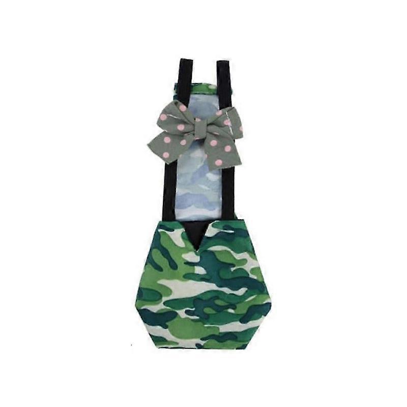 3Pcsプレミアム再利用可能なペット用アヒル&チキンおむつ、蝶ネクタイ付き防水家禽おむつラップ、ペットアヒルの子おむつ、L