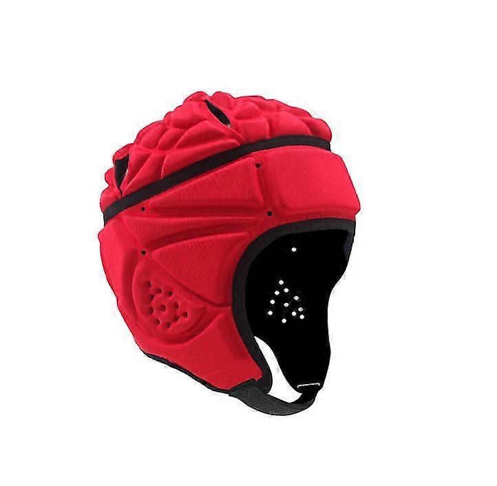 Soft Helmet Soft Shell Head Protector Goalkeeper Adjustable Soccer Goalie Helmet