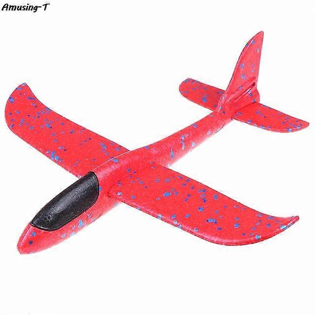 35CM EPP Foam Hand Throw Airplane Rubber Band Ejection Outdoor Launch Glider Plane Gift Interesting Toys For Children Kids Game
