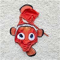 Maillot de bain Enfants Une Pièce Costume Beachwear Garçon Mignon Clown Poisson Maillot de bain Fille Dessin Animé Motif Maillot de bain Bébé Maillot de bain