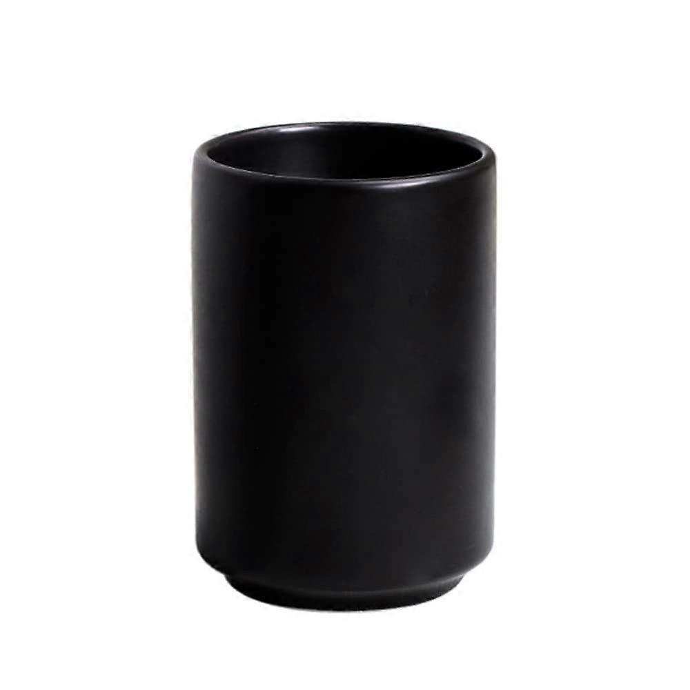 Handleless Ceramic Tea Cups Set for Couples, Simple Matte Glazed Design, 8oz Size, Modern Style, Dishwasher Safe