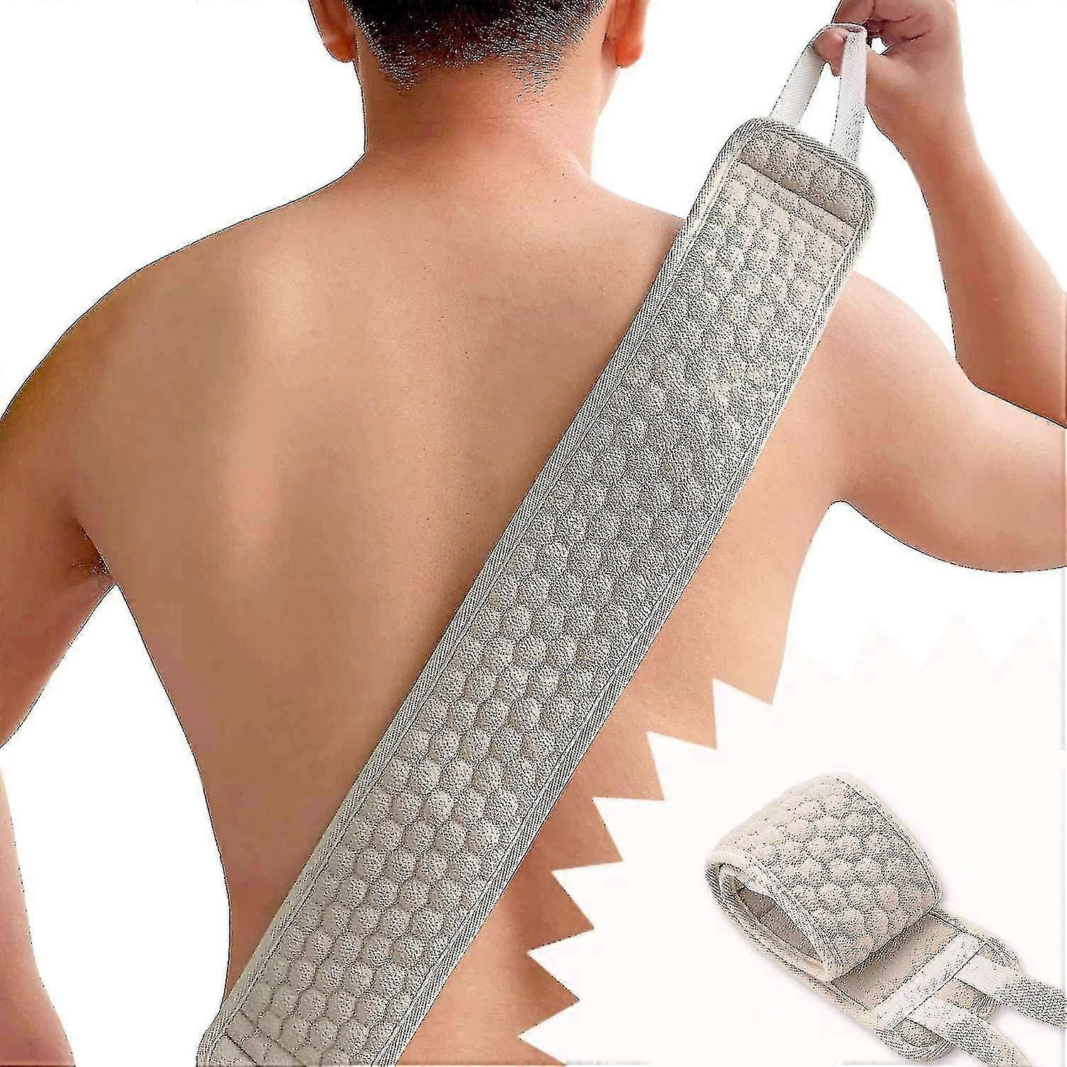 מגרד גב ספוג פילינג לנשים וגברים, אורך דגם גדול 84 ס"מ