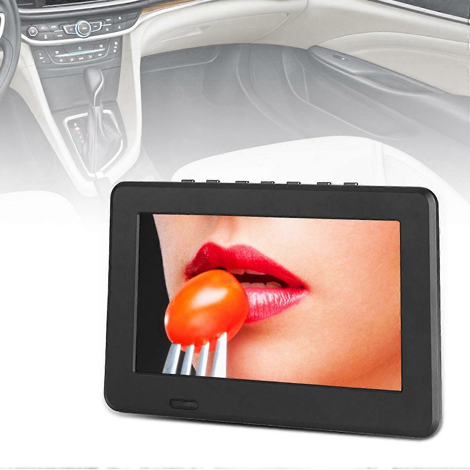 16:9 Portable TFTLED HD Digital Analog Color TV Television Player UK Plug 110240V (7")