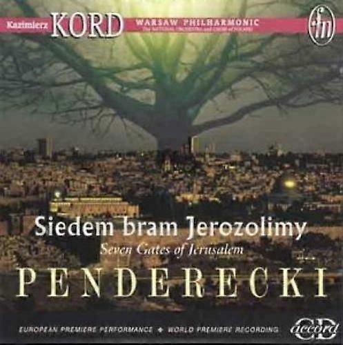 Penderecki - Sieben Tore jerusalems CD