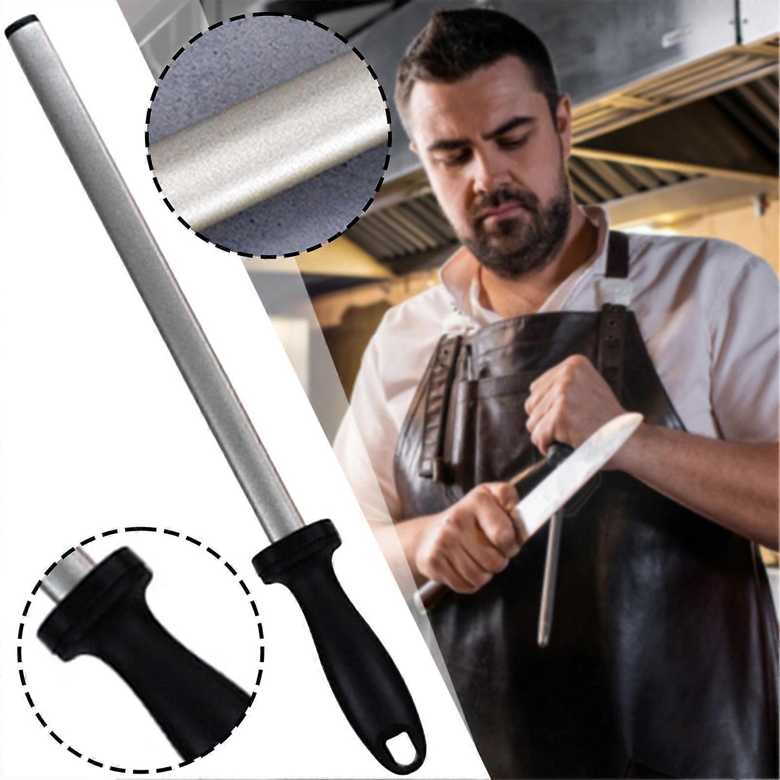 8-Inch Universal Portable Knife & Cutter Sharpener - Heavy-Duty Sharpening Tool for Knives, Scissors, and Hedge Trimmers