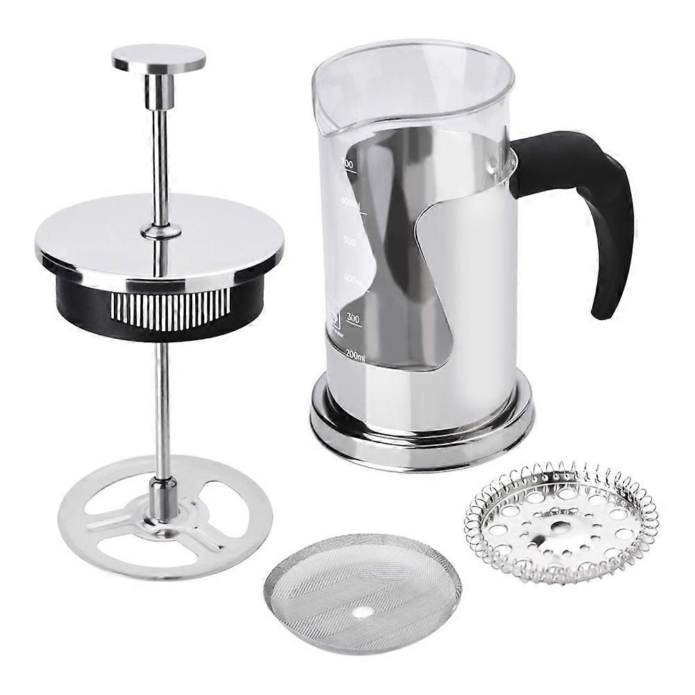French Press Coffee Maker and Tea Maker with Filter System 304 Stianless Steel