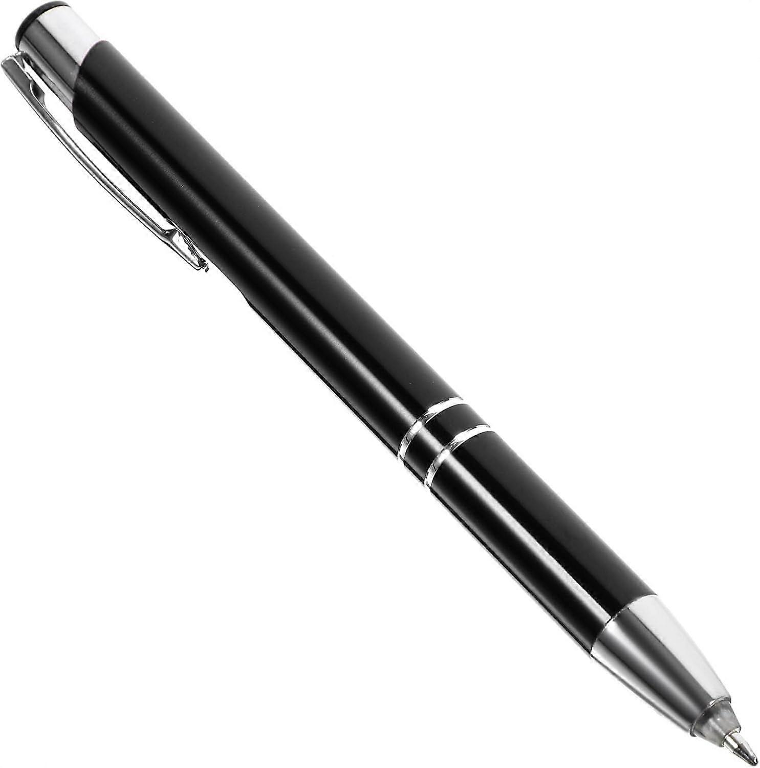 Press ballpoint pen, replaceable ballpoint pen, press ballpoint pen, black