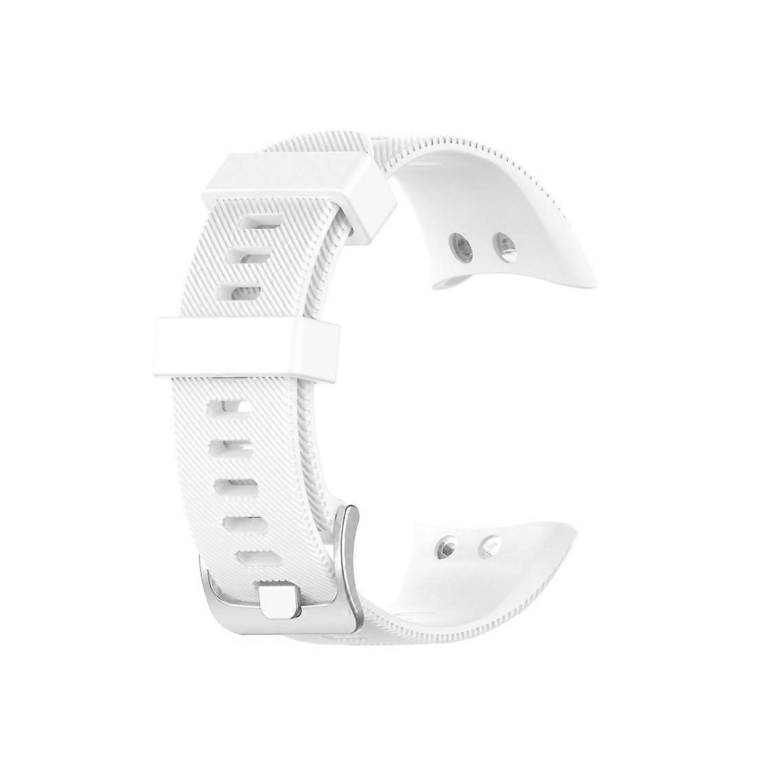 For Garmin Forerunner 45 & 45S Silicone Watch Band(White)