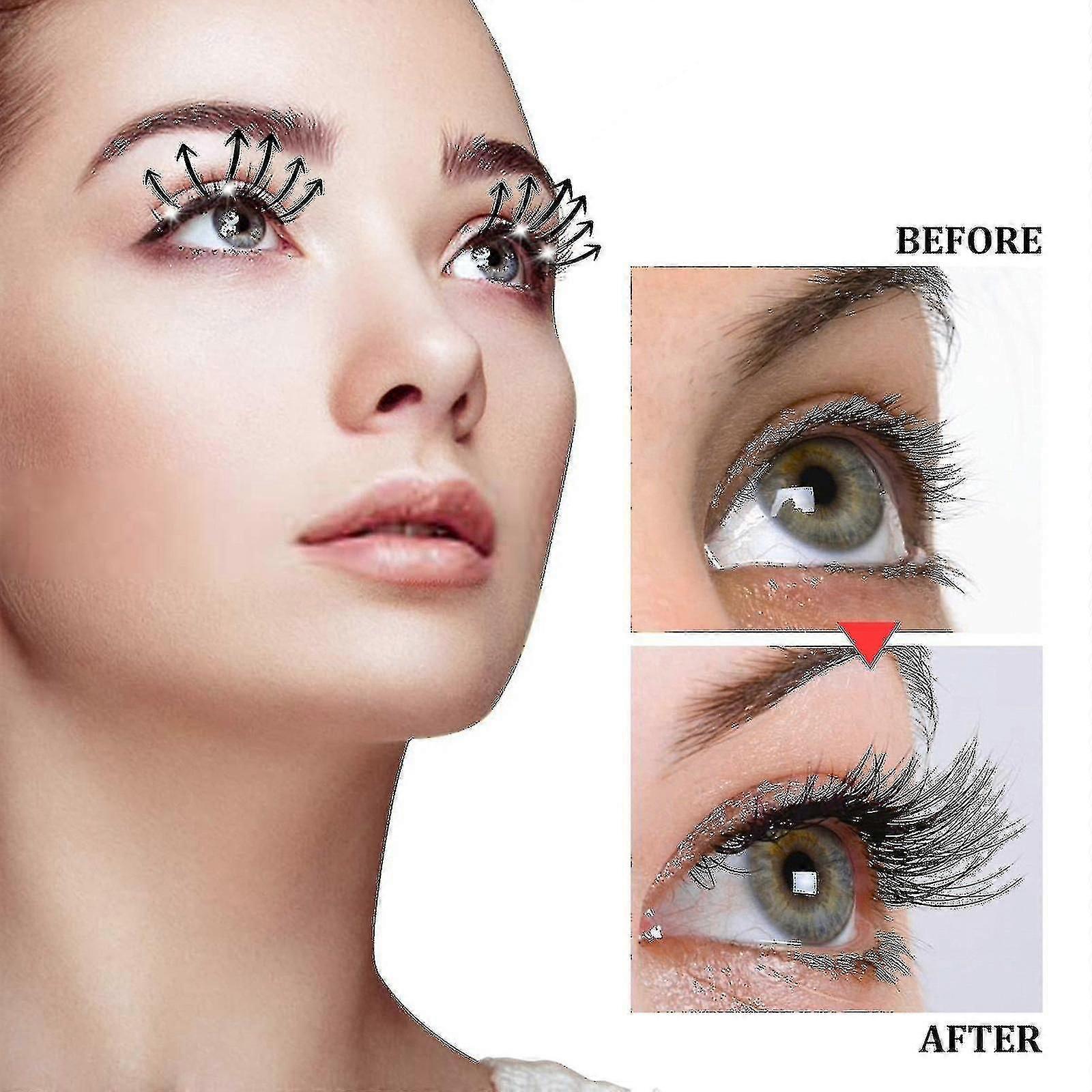 まつ毛のないマスカラナチュラルビューティーマスカラナリッシングマスカラダークカールアイブロウ5ml