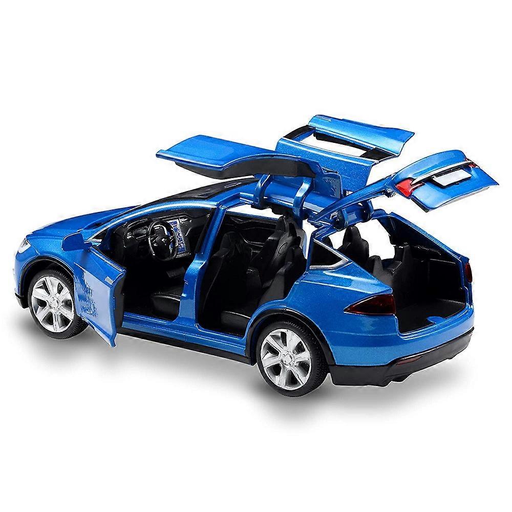 Diecast Toy 1:32 Scale Alloy Cars Replacement for Tesla Toy Model SUV Car Sound & Light Toy Kids Toy