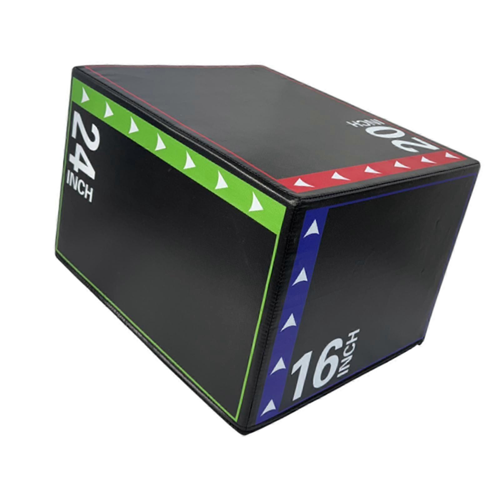 3 in 1 Plyometric Jumping Box Portable Plyo Box for Fitness Gym Conditioning
