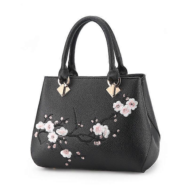 Amyi Women Handbag Fashion Tote Bag Ladies Large Shoulder Bag PU Leather Top-Handle Bag for School W