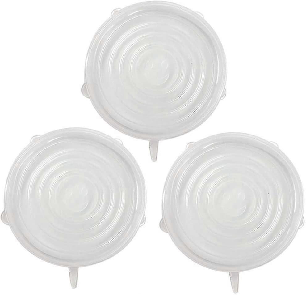 3個 9.8in 大きいシリコーンの伸張のふたは電子レンジの食器洗い機で安全