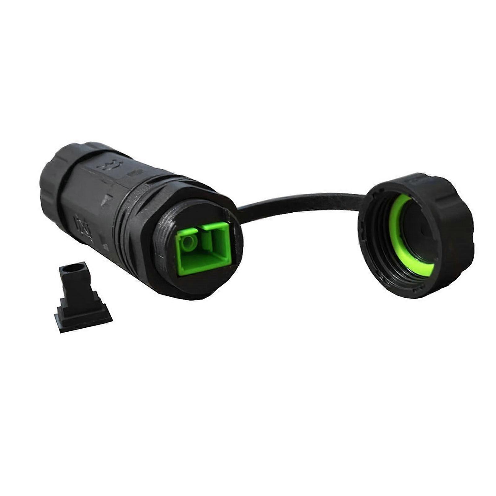  Fiber Optik Adaptör Konektörü LC'den LC'ye Dış Mekan Kullanımı için Fiber Optik Kablo Genişletici IP68 Su Geçirmez