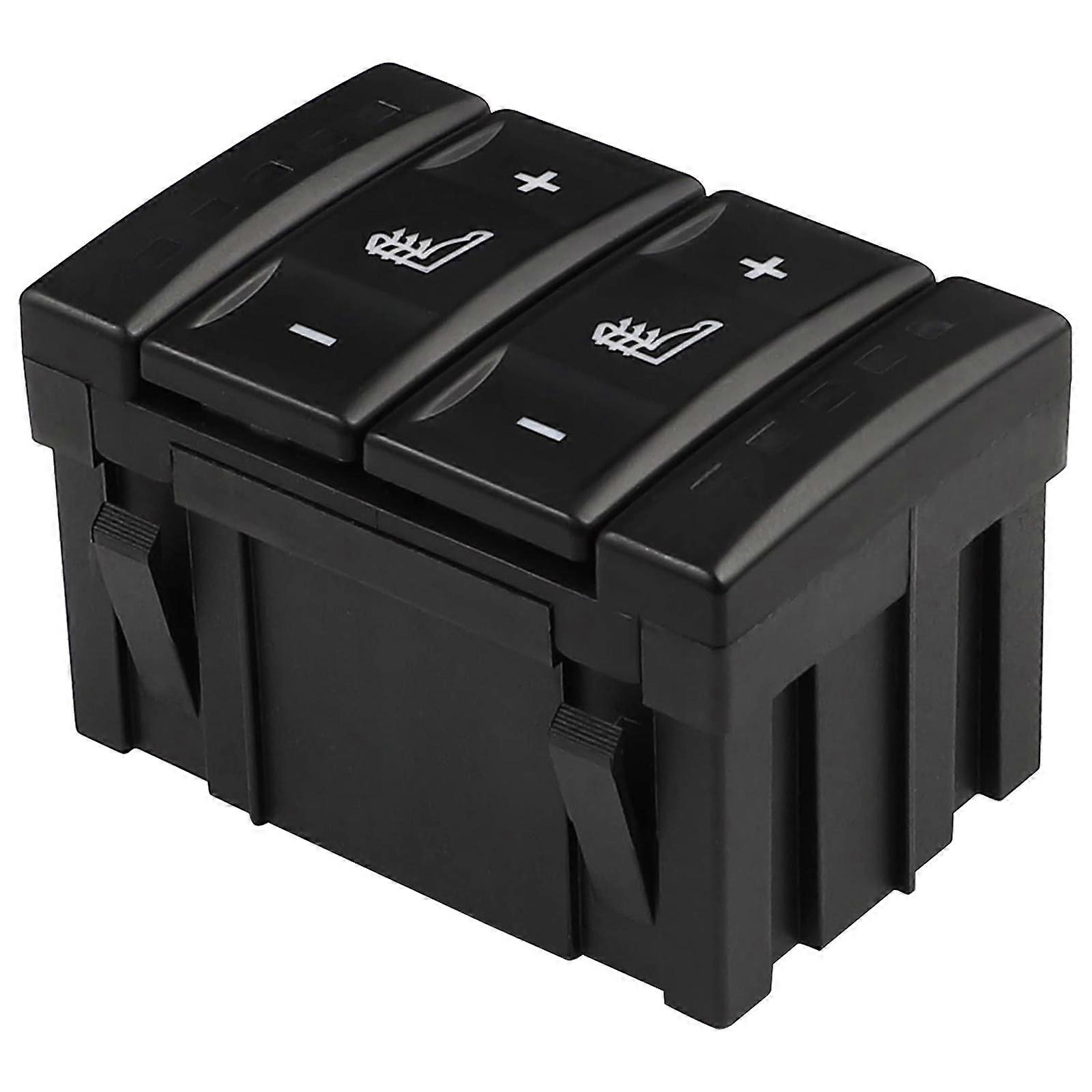 Auto Accessories BS7T19K314AB 6M2T19K314AC Replacement Heating Button Control Switch  Black