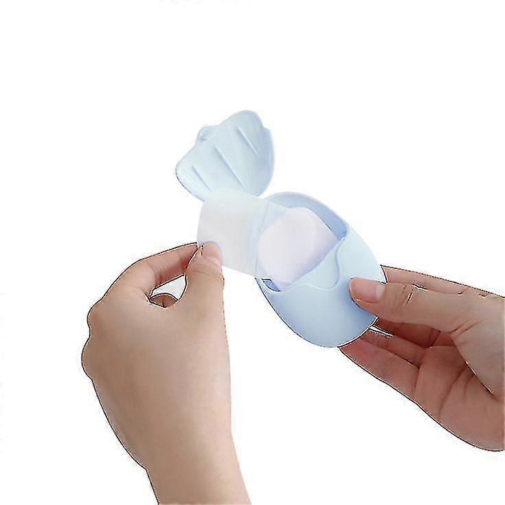 50 Counts Portable Disposable Travel Washing Hand Toiletry Paper Soap Sheets