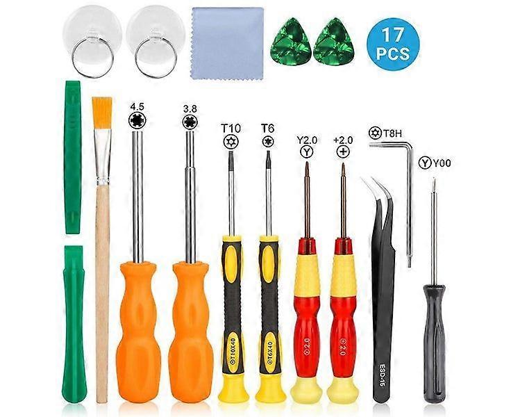 17-in-1 Precision Screwdriver Set for Nintendo Switch Repair - Ergonomic, Portable, High-Quality Tools
